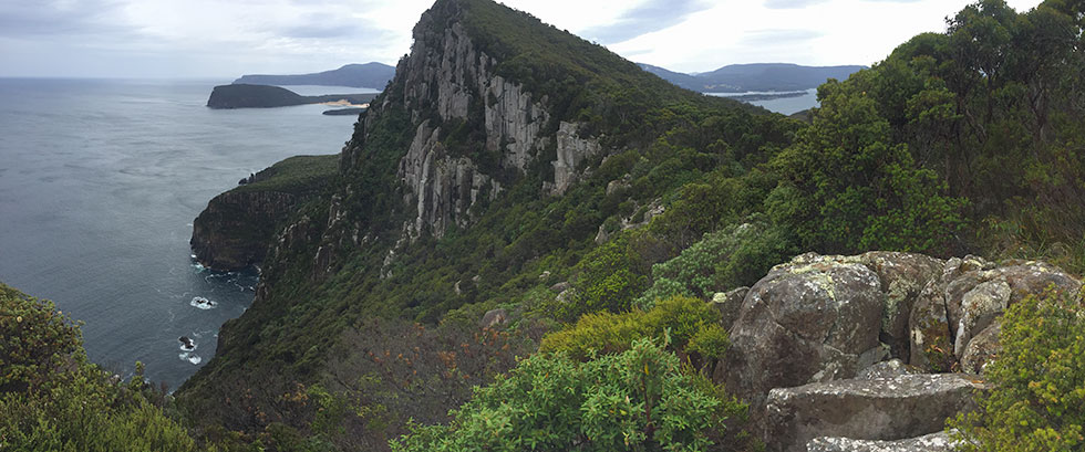 Jurassic dolerite cliffs